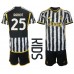 Juventus Adrien Rabiot #25 Replika Babykläder Hemma matchkläder barn 2023-24 Korta ärmar (+ Korta byxor)